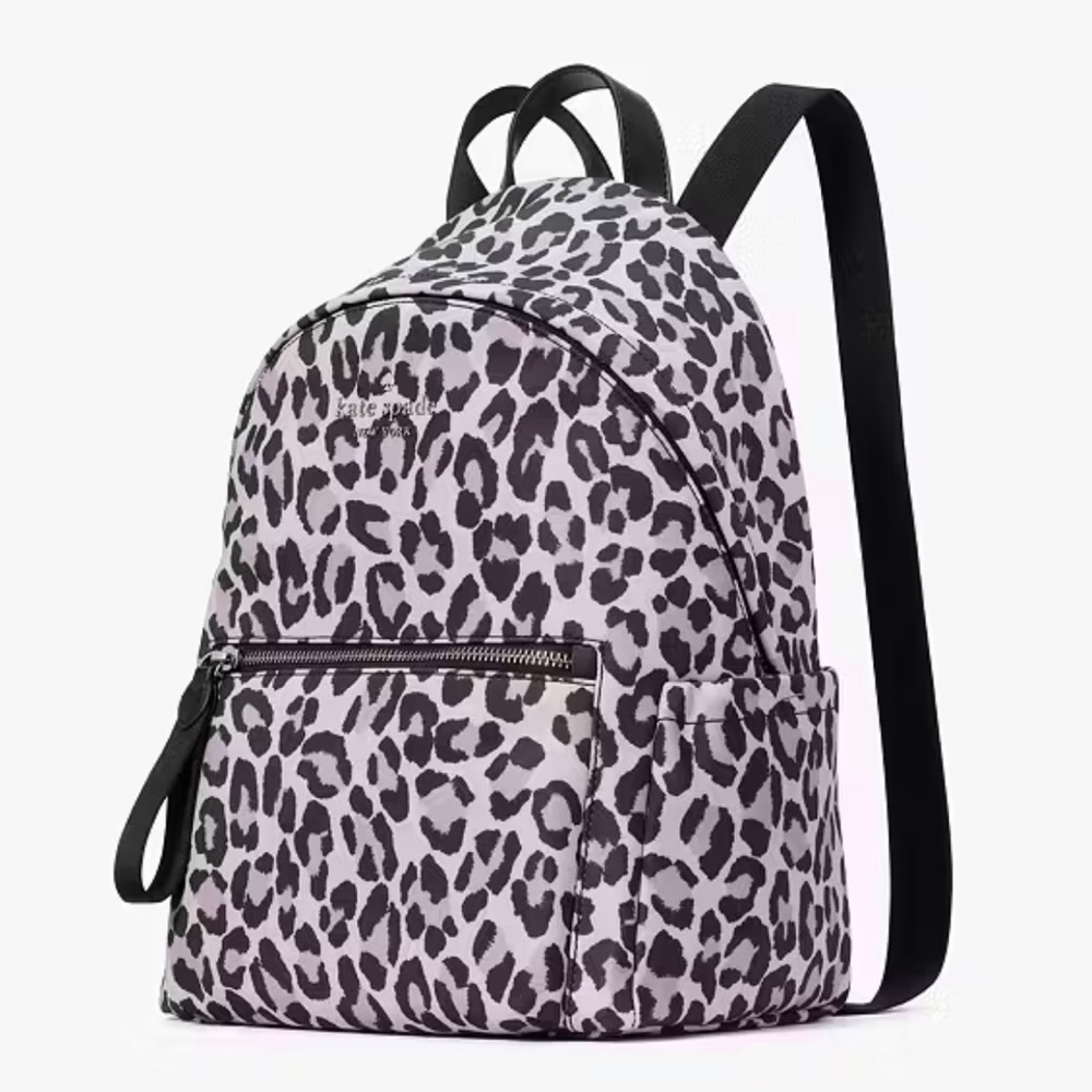 Kate Spade Chelsea Spotted Leopard Medium Backpack
Violet Mist
NWT - Picture 7 of 16